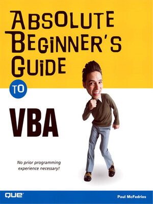 cover image of Absolute Beginner's Guide to VBA